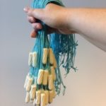 Jennifer Hoes, Tampons, halssieraden, 2018