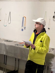 HSC in Atelier Jack Prins, maart 2024. Foto met dank aan MargrietBlom©