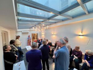 Jillian Moore, artist talk. Dripping & More, 7 maart 2025. Foto met dank aan Michel Krechting©