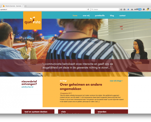 WordPress website techniek Queresta.nl