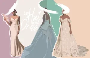say hat to the dress met illustraties high
