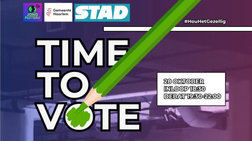 ‘Time to Vote’ – Jongerendebat in De Kelder