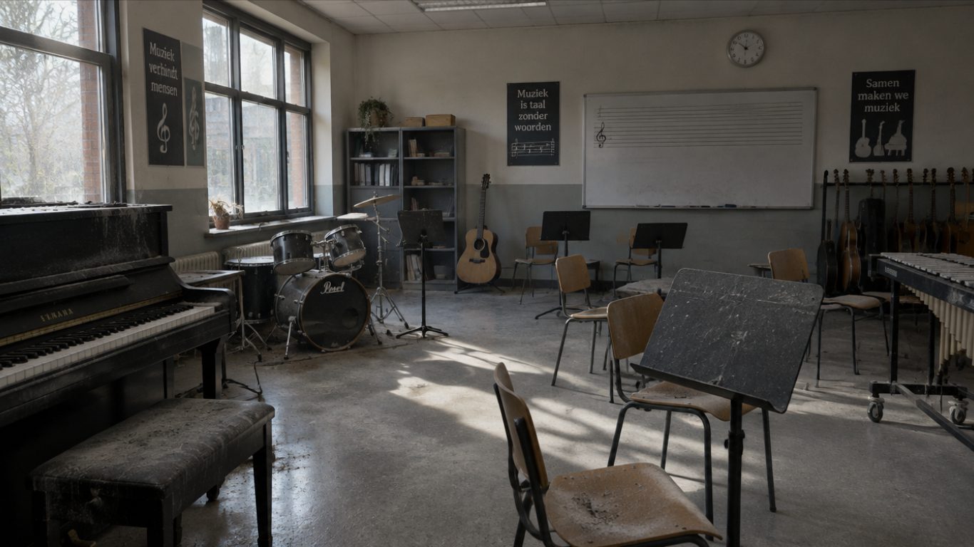Nood’klok’ avond: red het muziekonderwijs