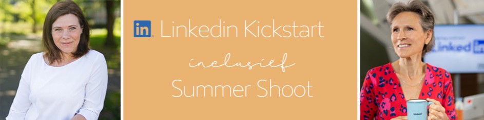 LinkedIn Training Kickstart & Summer shoot Renate Boere Flashback fotografie en Trudy Pannekeet LinkedIn Trainer