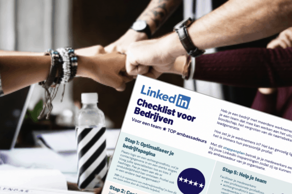 LinkedIn checklist bedrijven - Employeradvocacy - Trudy Pannekeet