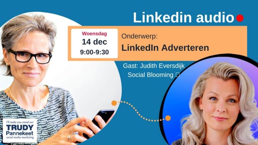LinkedIn audio - Trudy Pannekeet met Judith Eversdijk