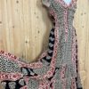 Schitterende zomerjurk, gemaakt van blockprint stof die geheel met de hand gestempeld is. Honderd procent katoen en past maat XS-XL .